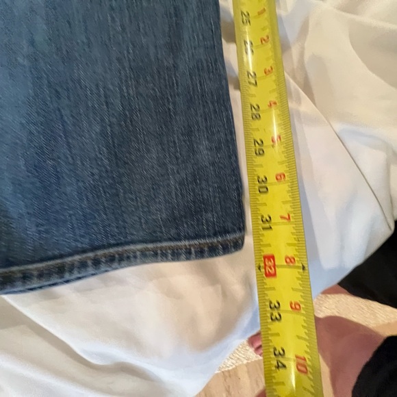 7 For All Mankind 7FAM Denim Slimmy High Rise Medium Wash Blue Jeans Women's 29 - Picture 3 of 4